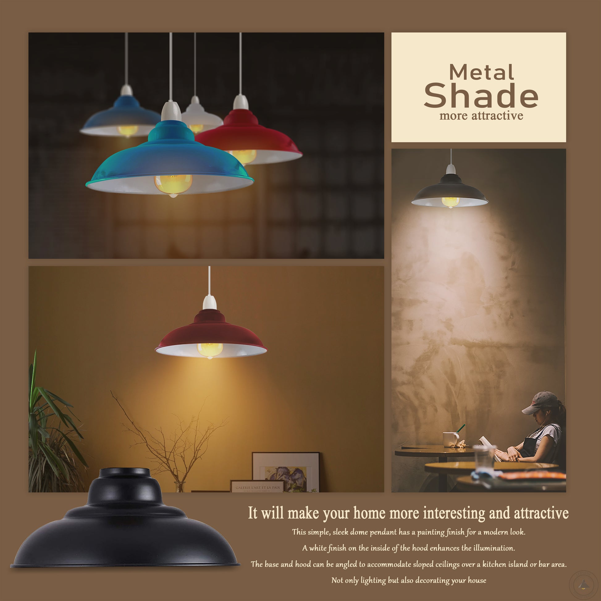 Metal shade