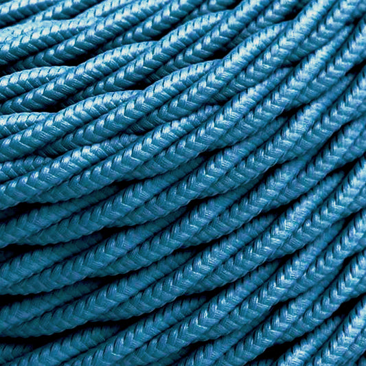 10m 2 noyaux ont tordu le tissu bleu 0.75mm~4755 de couleur de câble électrique