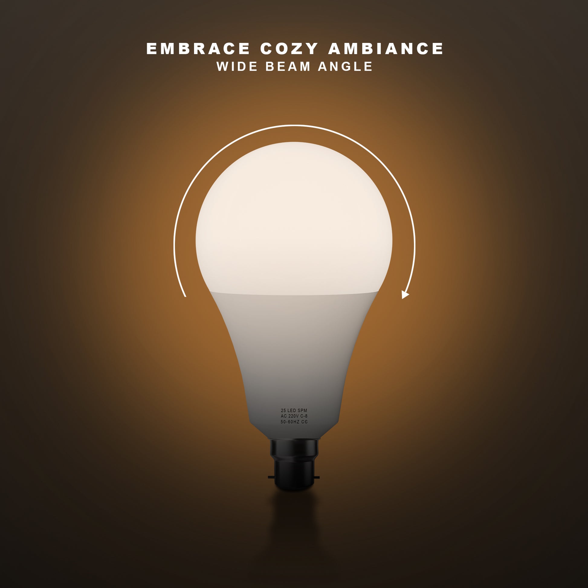 2700K Warm white B22 Bayonet Bulb