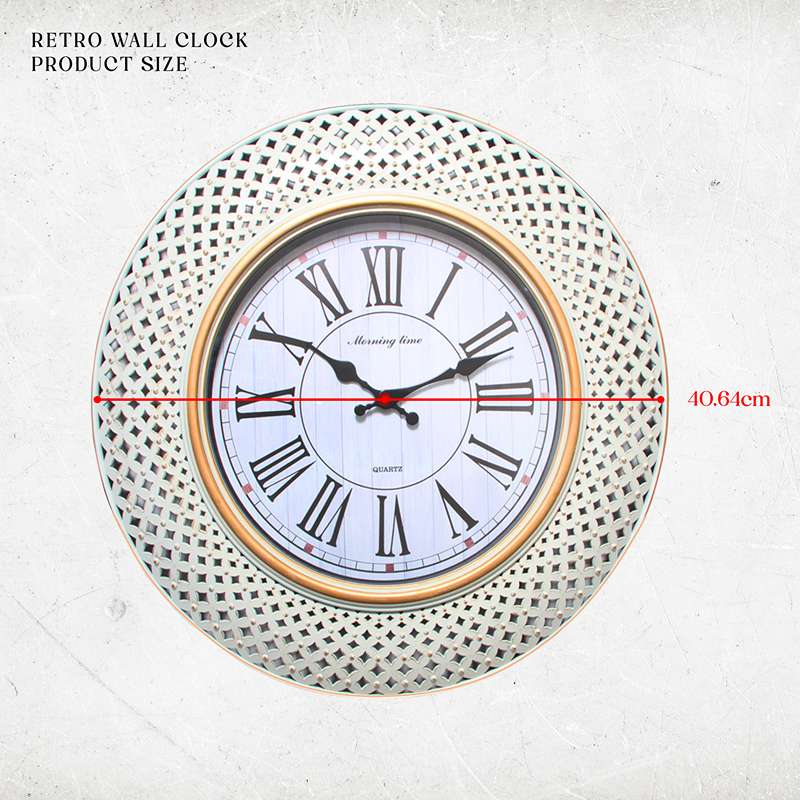 Retro Wall Clock