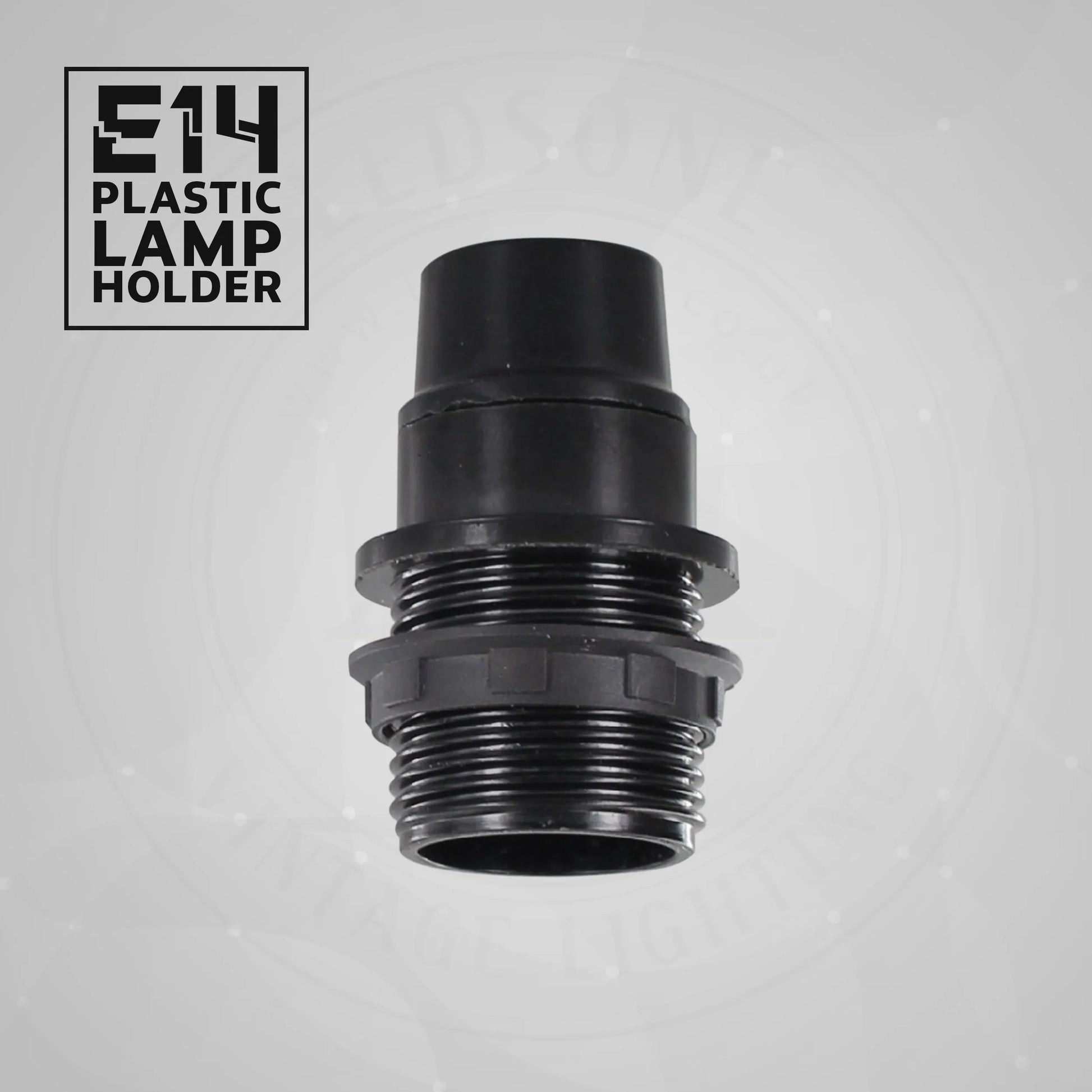 Black Lamp Holder