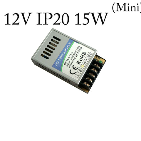 Mini pilote d'alimentation à découpage IP20 AC 110/220V à DC12V 15W/25W ~ 3266