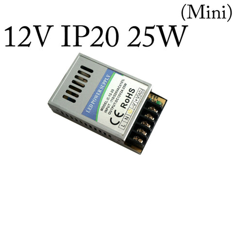 Mini pilote d'alimentation à découpage IP20 AC 110/220V à DC12V 15W/25W ~ 3266