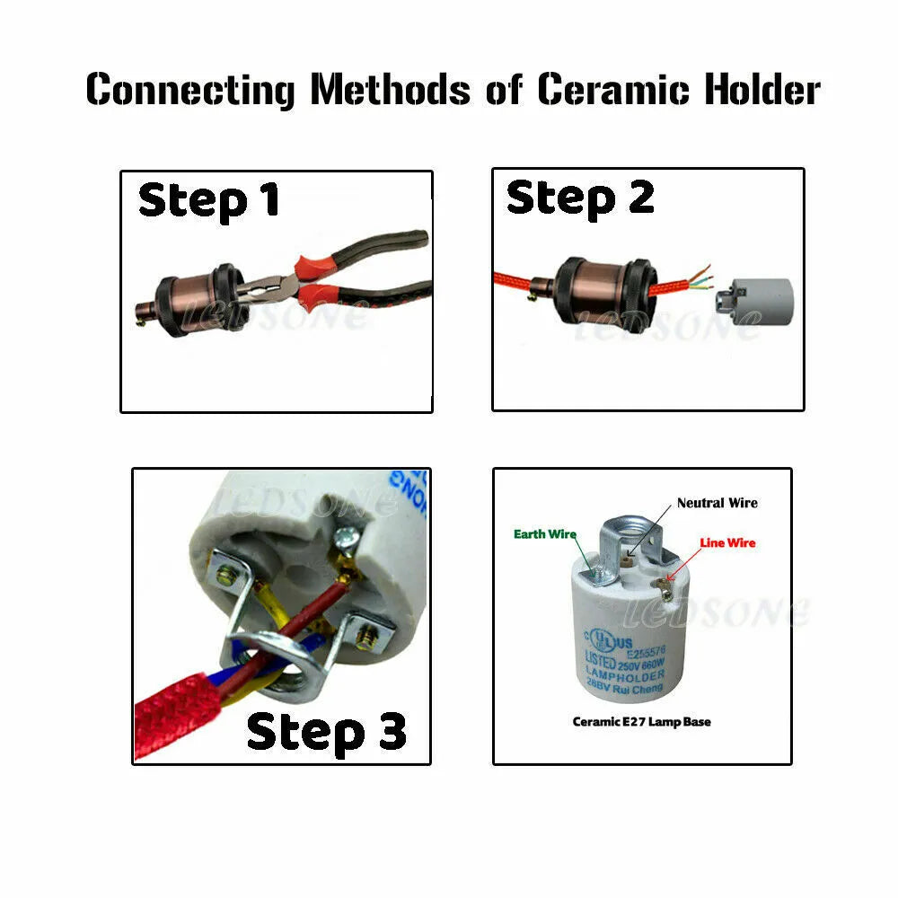 Lamp Holder Socket Adapter