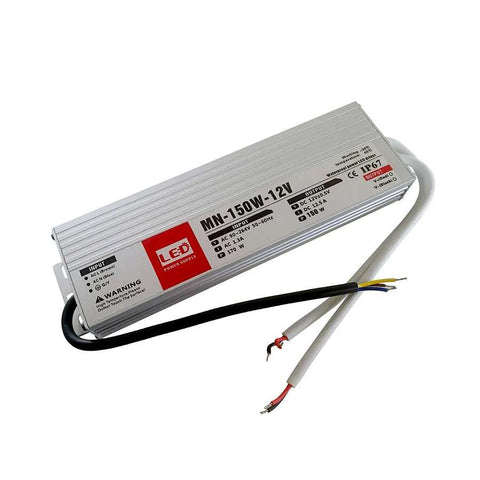 Pilote LED Slim DC 12V, étanche IP67, 60w à 200w, adaptateur d'alimentation ~ 1432