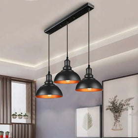 LEDSone Plafonnier Moderne 3 Lumières | Suspension Réglable | 50cm | Métal | E27 ~1561