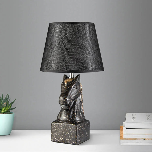 Lampes de table tête de cheval, lampe de bureau de nuit pour l'éclairage décoratif de la maison