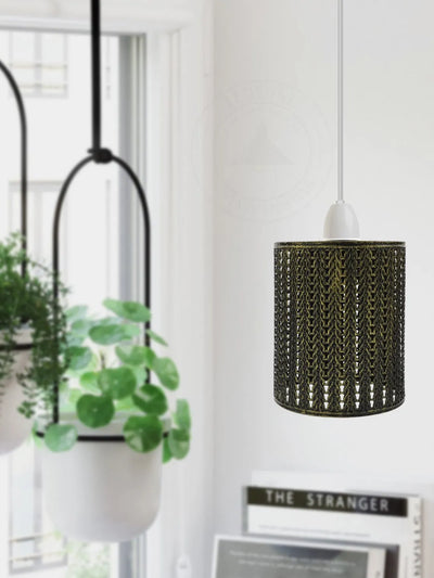 Lumières de salle à manger cage en métal | Plafonniers | Boutique ~1819