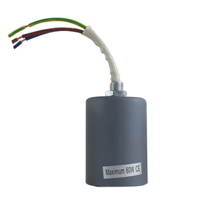 Ampoule à vis max 60W style vintage E27 support de lampe métal