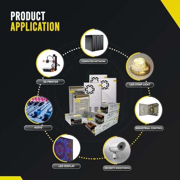 Transformateur LED IP20 360W 24V DC