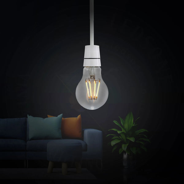 A60 B22 8W Pack Ampoules LED Style Baïonnette Rétro Vintage Blanc Froid