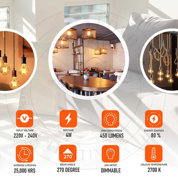 Ampoule bougie LED émettant une lumière chaude et douce.