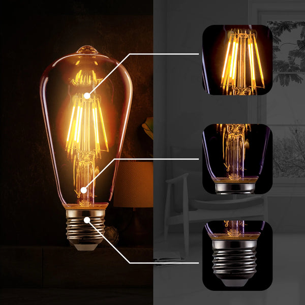 Ampoule LED E27 Retro Filament
