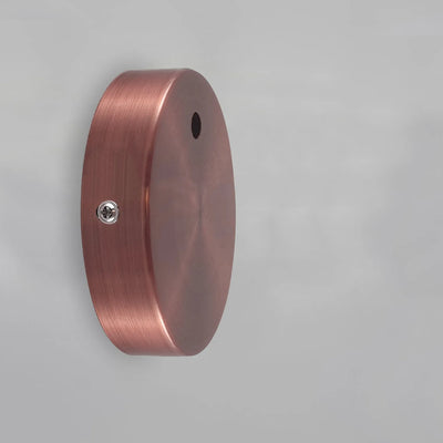 Applique murale moderne avec rosace de plafond 125 mm, montage sur site ~1941