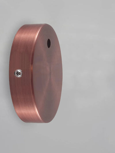 Applique murale moderne avec rosace de plafond 125 mm, montage sur site ~ 1613