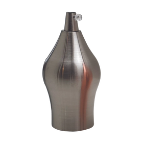 Support ampoule pour lampe industrielle ES E27 nickel satiné-3417