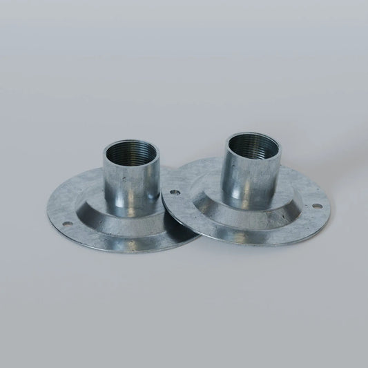 Raccord de couvercle de dôme de conduit en acier galvanisé 20 mm ~1604