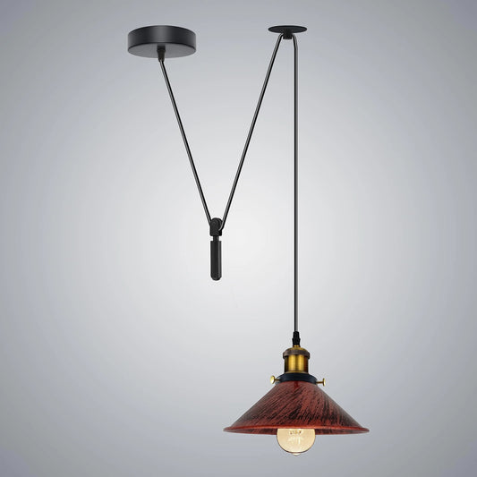 plafonnier LED intégré style loft 