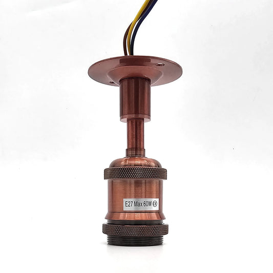 Couvercle de dôme de conduit de 20 mm avec douille de lampe E27 ~ 1636