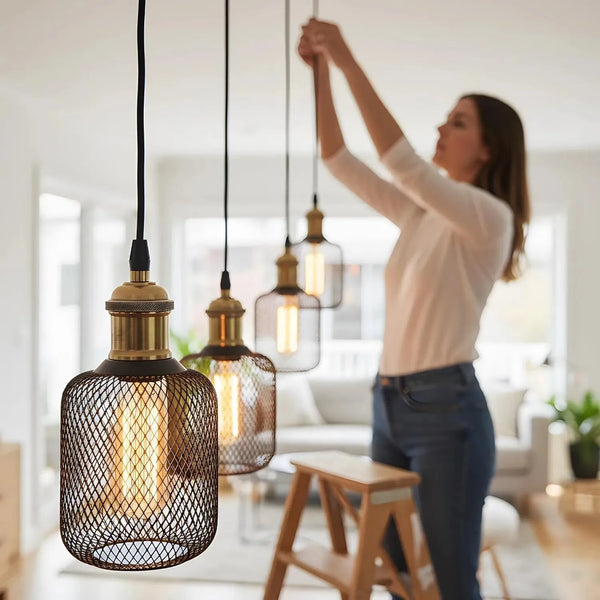 Ampoule LED E27 5W Cylindrique Spirale Décorative