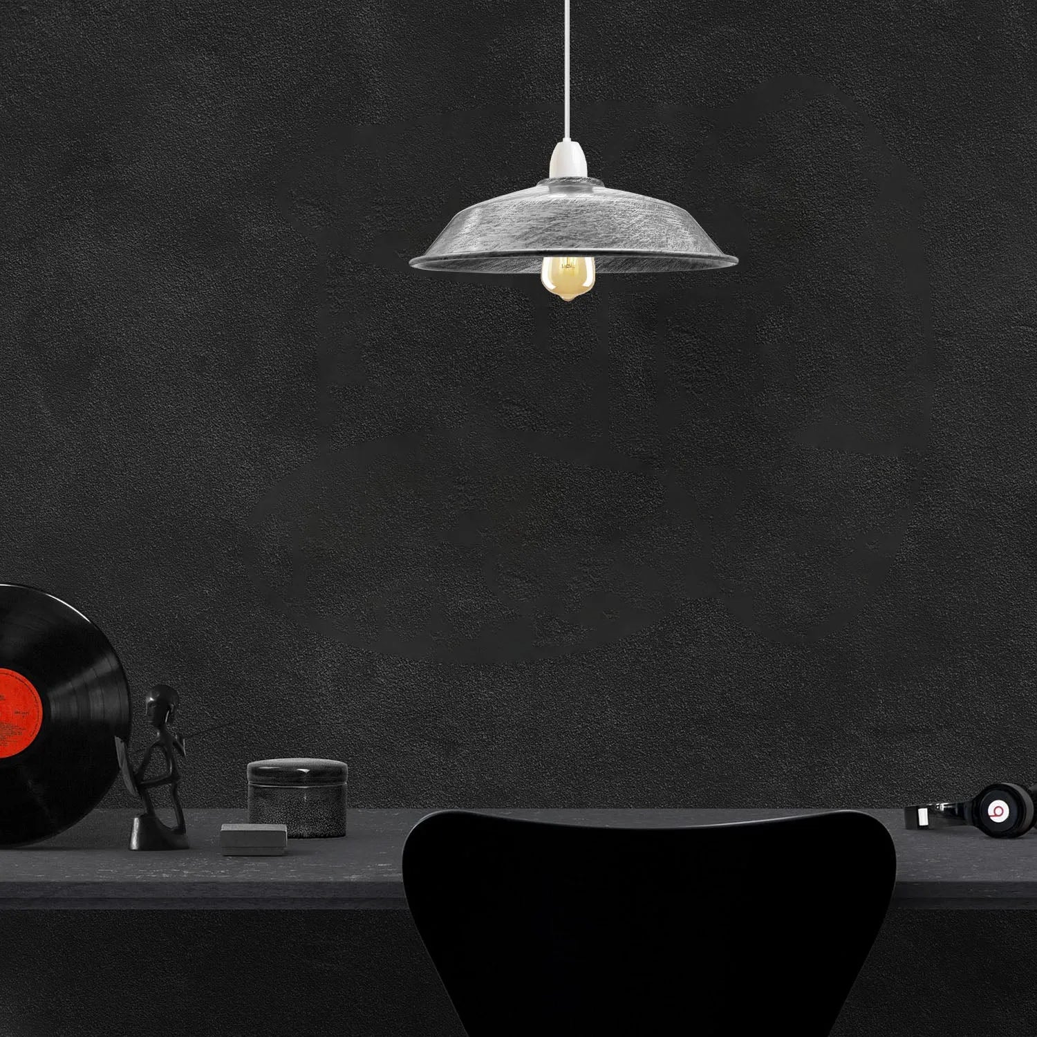 abat jour suspension metal