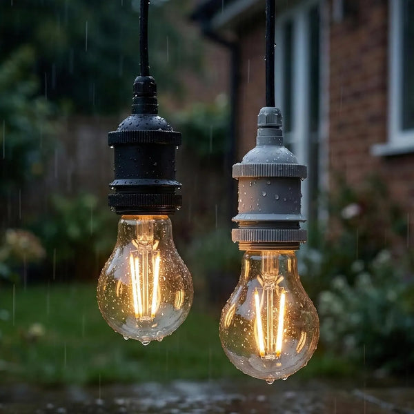 LEDSone Support de lampe extérieur E27 imperméable IP44 - 2 fils