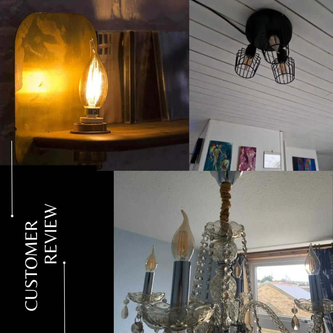 Filament ampoule bougie LED dimmable E14