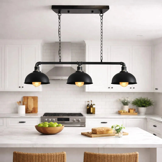 Suspension industrielle noire steampunk agunnaryd ~1918