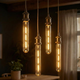 LEDSone Ampoule LED vintage T185 E27 – filament tubulaire LED dimmable ~1932