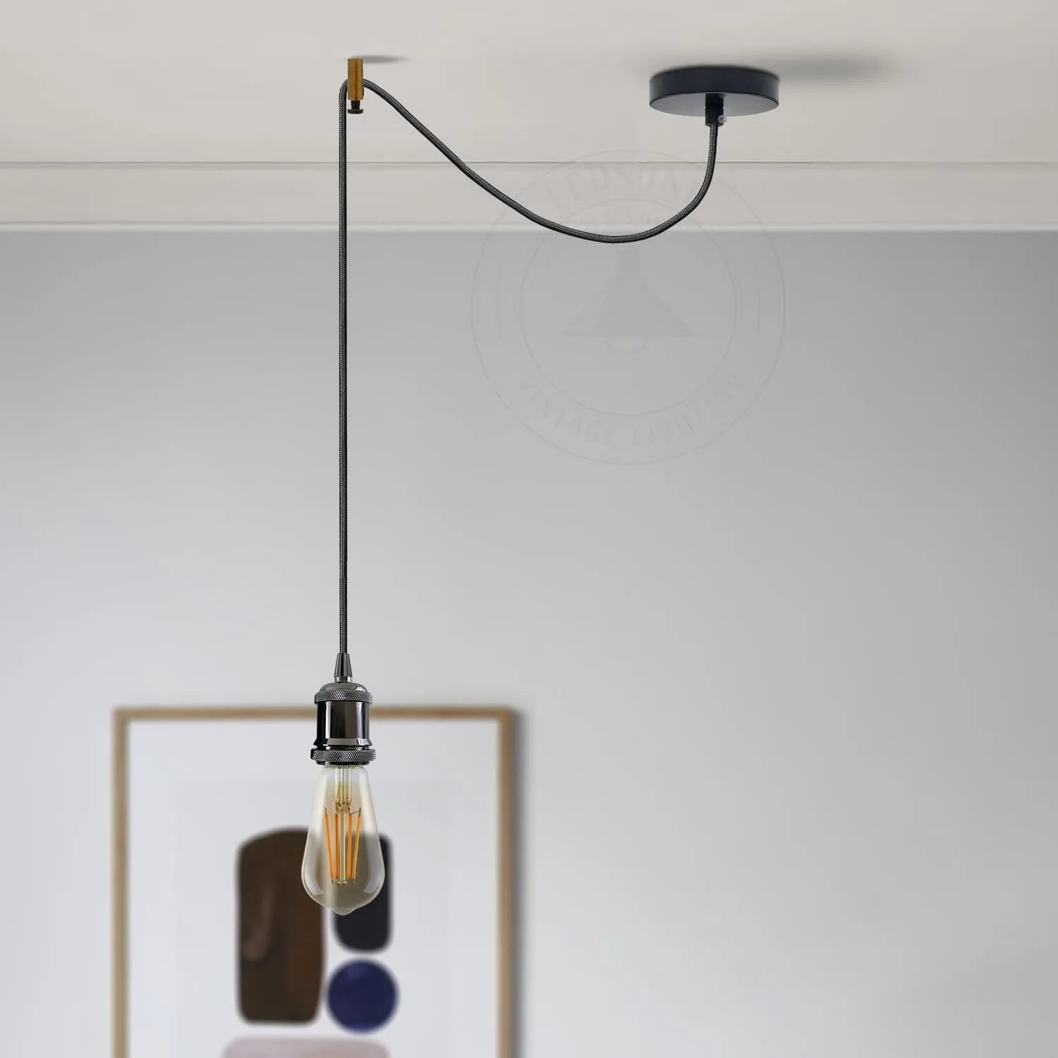 Suspension réglable en hauteur LEDSone - Idéal pour plafonds hauts de loft