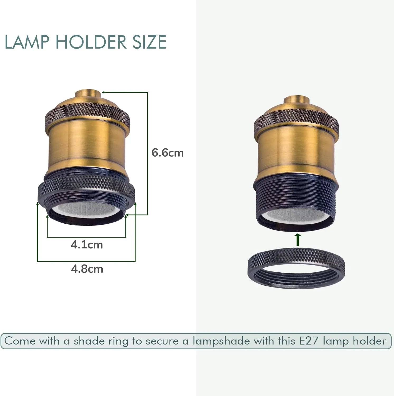 Suspension luminaire cuisine industrielle - Focus sur la douille E27 noire