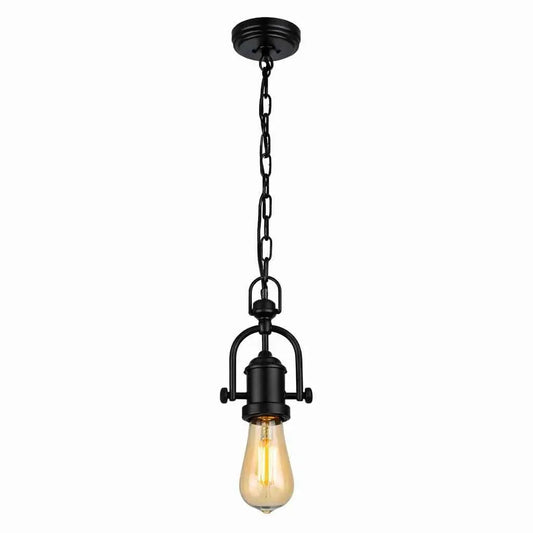 LEDSone Kit de Suspension E27 Vintage avec Chaîne – Câble Textile Ajustable 1m ~1960