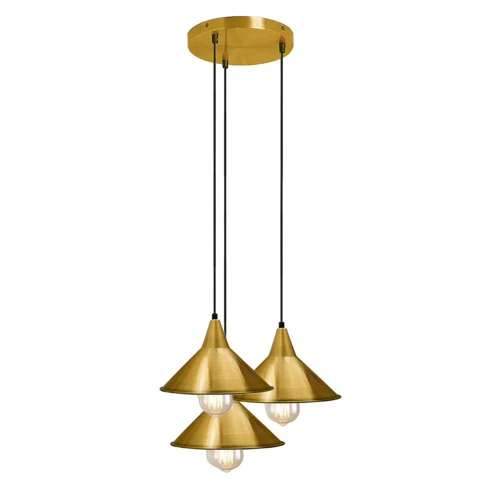 3 Head Pendant Light Fitting