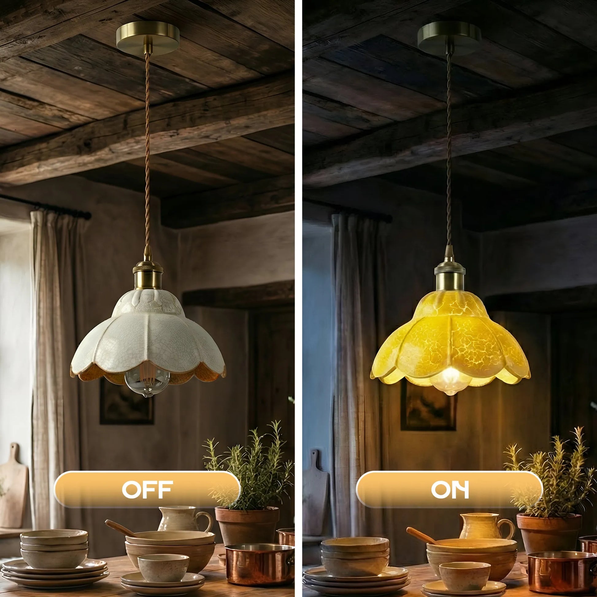  abat-jour verre fumé suspension verre salle à manger éclairage verre élégant France