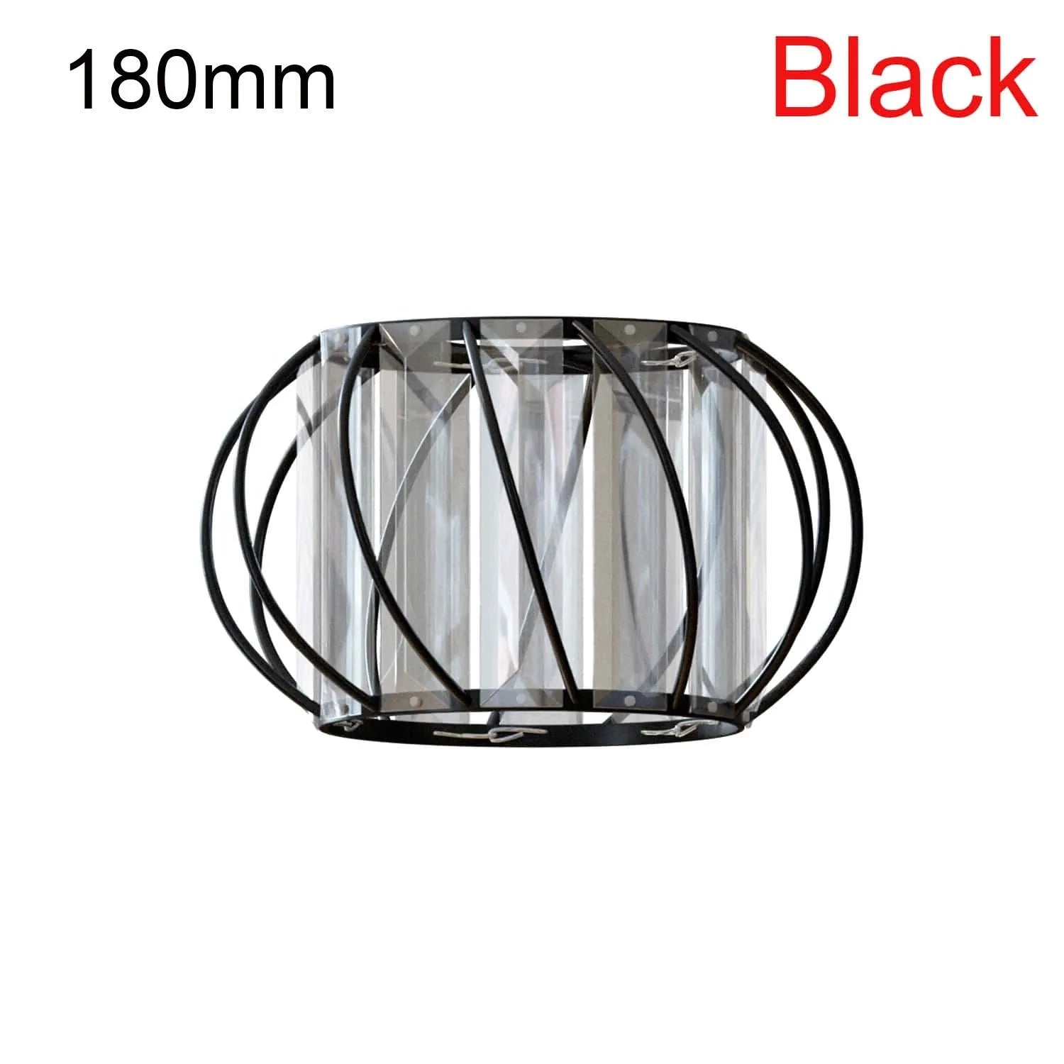 plafonnier cage verre