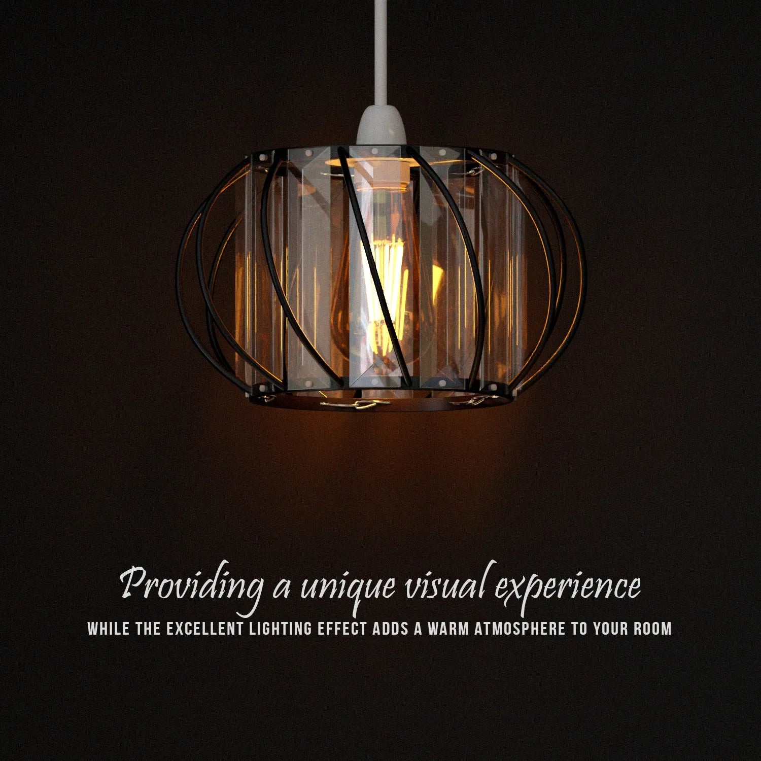plafonnier design industriel