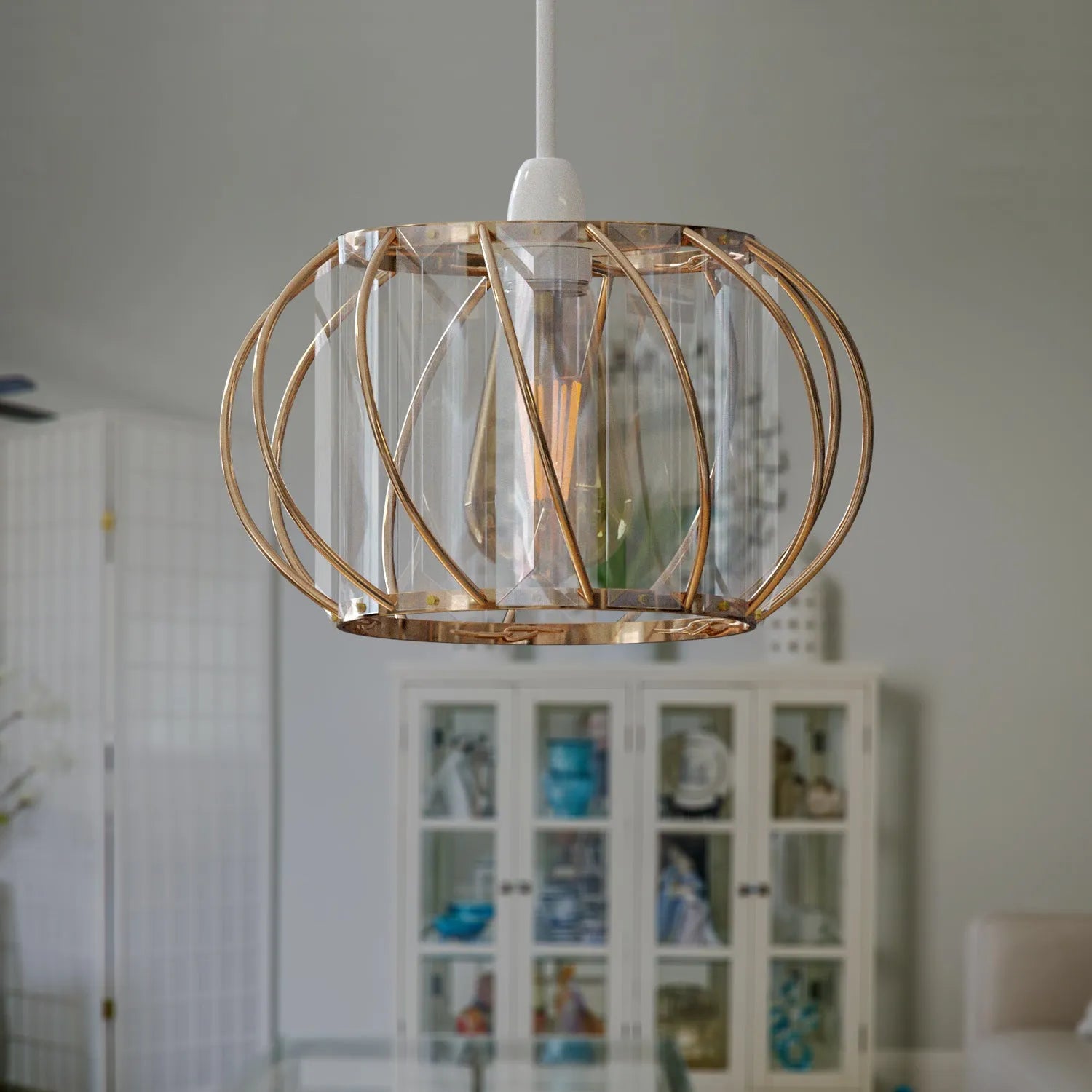 plafonnier design industriel