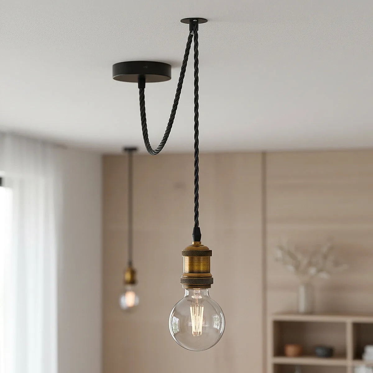 lampe vintage loft restaurant