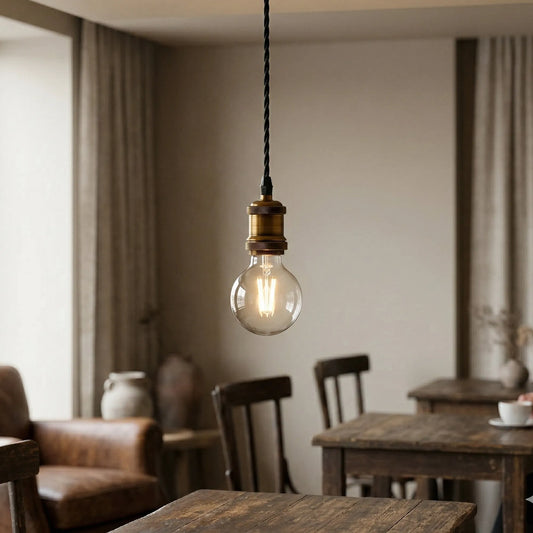 suspension bronze antique vintage