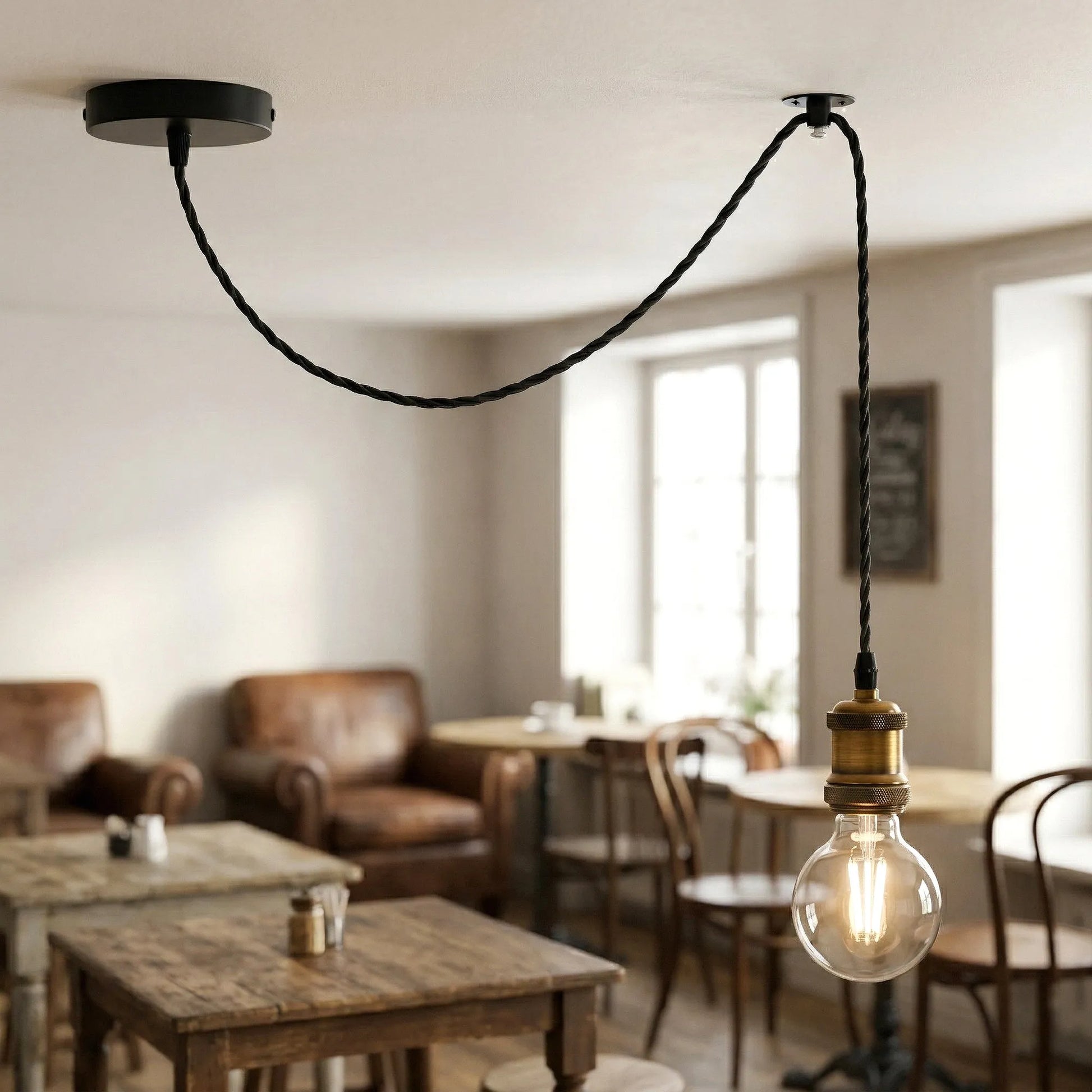suspension bronze antique vintage lampe suspension loft bronze suspension industrielle bronze E27 luminaire rétro bronze salon suspension cuivre vieilli abat-jour bronze style usine lampe vintage loft restaurant suspension bronze pas cher France