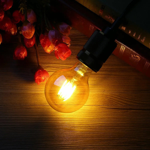 LEDSone Ampoule vintage B22 G95 8W pour éclairage LED