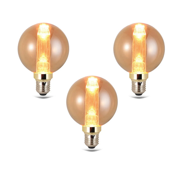 Ampoule à filament LED globe vintage G95 E27 3W