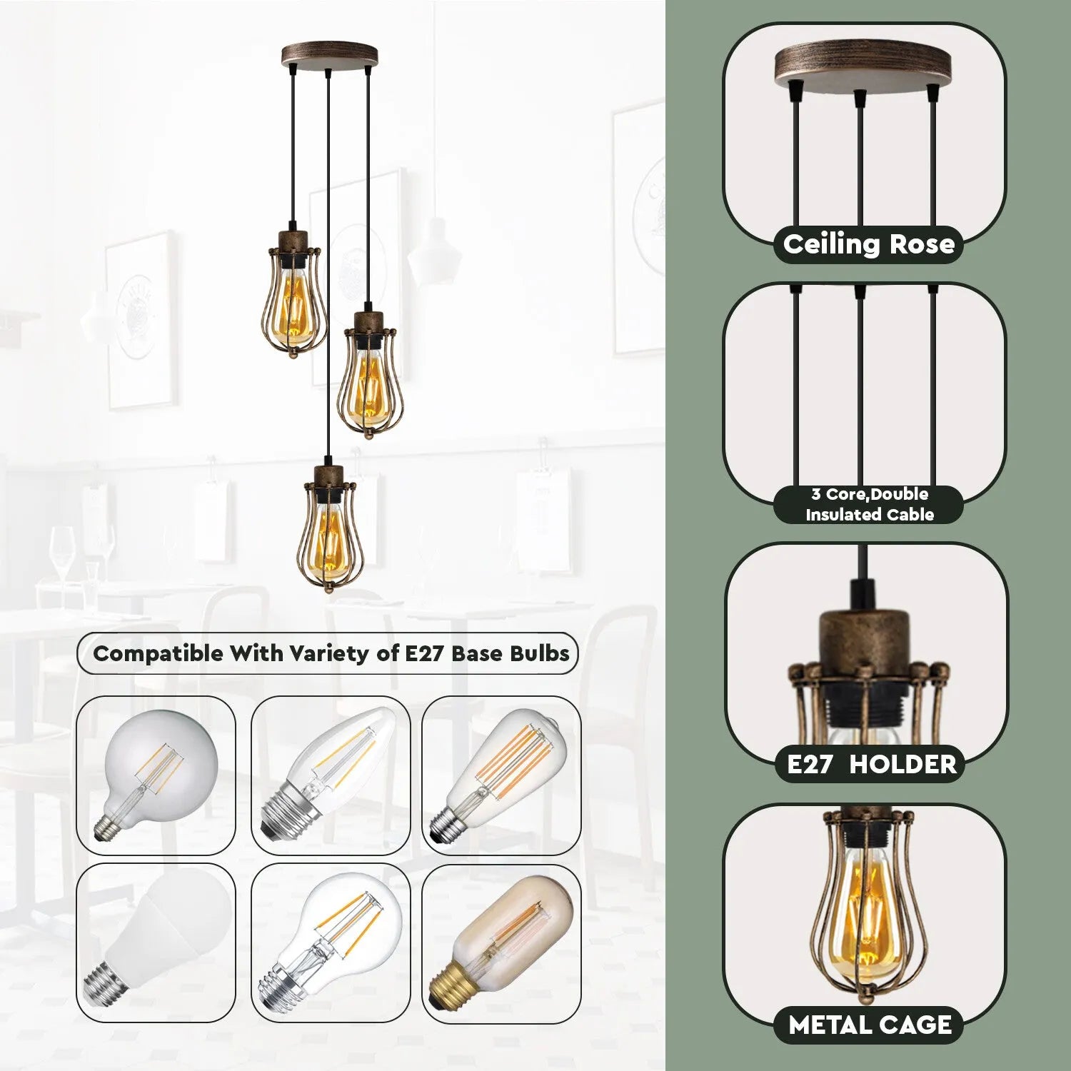 Ceiling Lights & Chandeliers