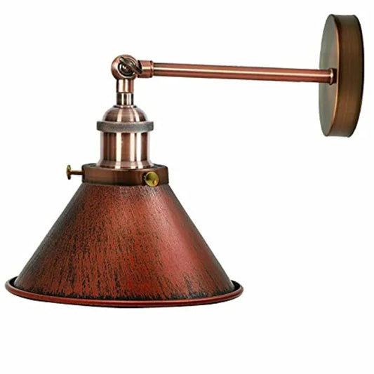 LEDSone Applique murale vintage industriel rustique en métal E27 ~2165