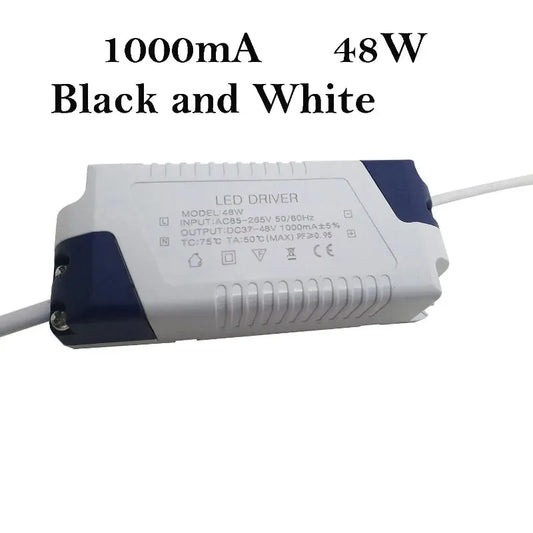 LEDSone Transformateur LED 48W – Alimentation Courant Constant AC 85-265V 1000mA ~2173