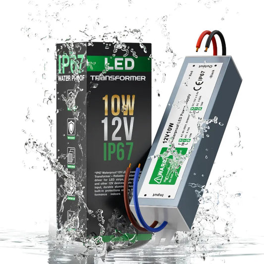 LEDSone Transformateur LED étanche 12V 10W IP67 Alimentation ~2185