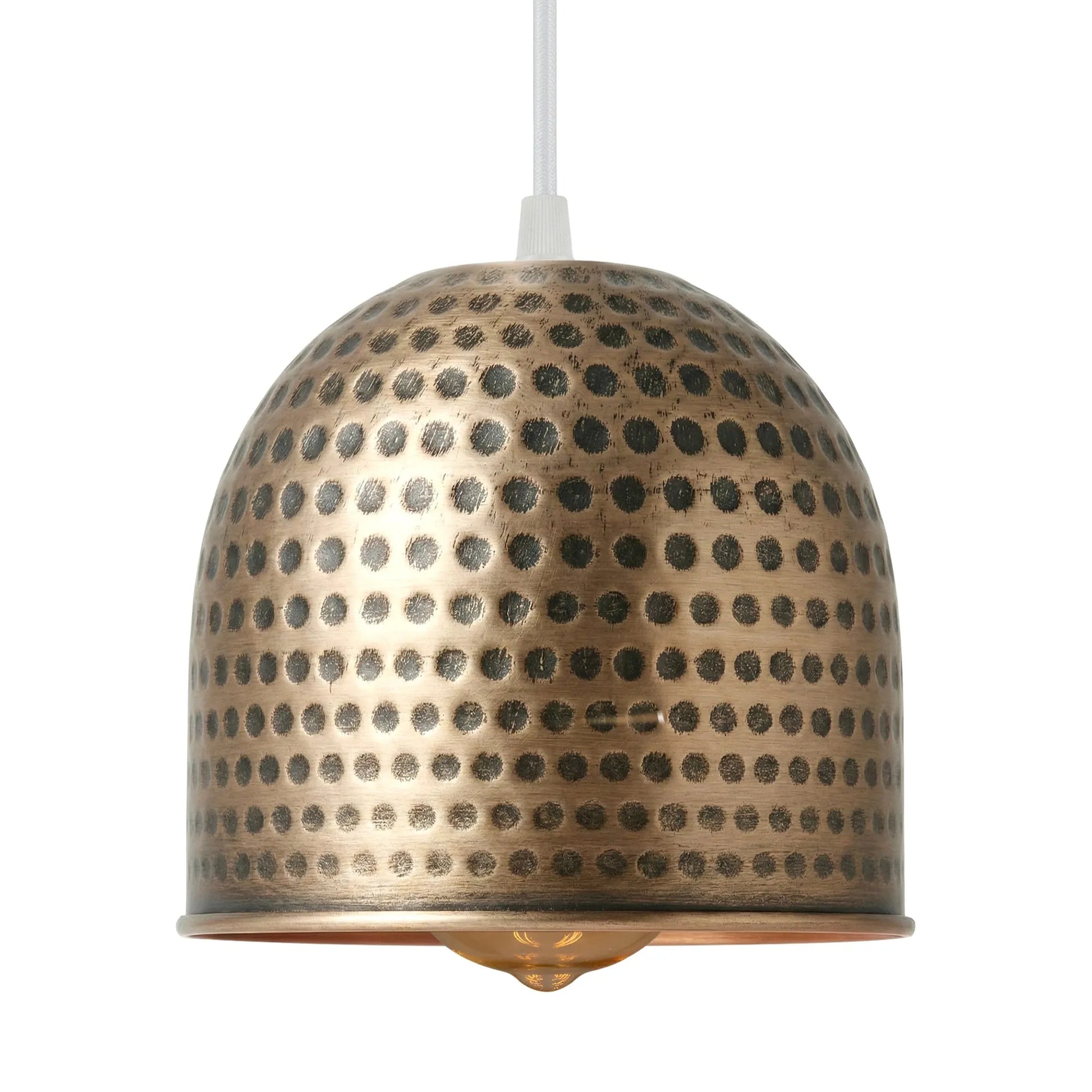 abat jour lampe suspension métal 
