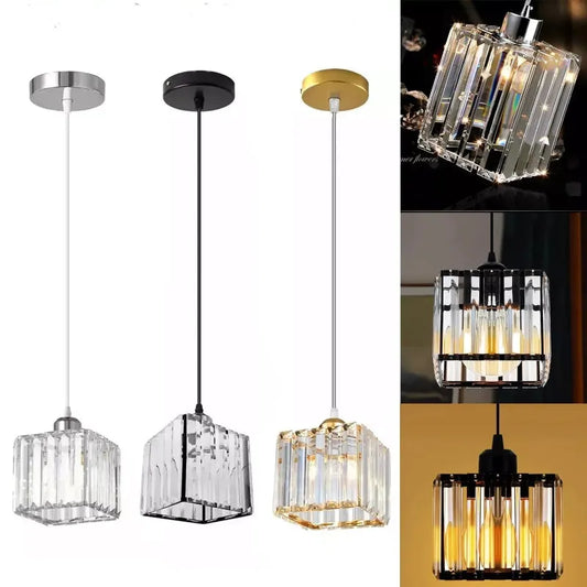 LEDSone Suspension Moderne en Cristal E27 | Verre K9 ~2226