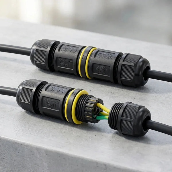 LEDSone Boîte de Dérivation Étanche IP68 – Connecteur 3 Pôles M20