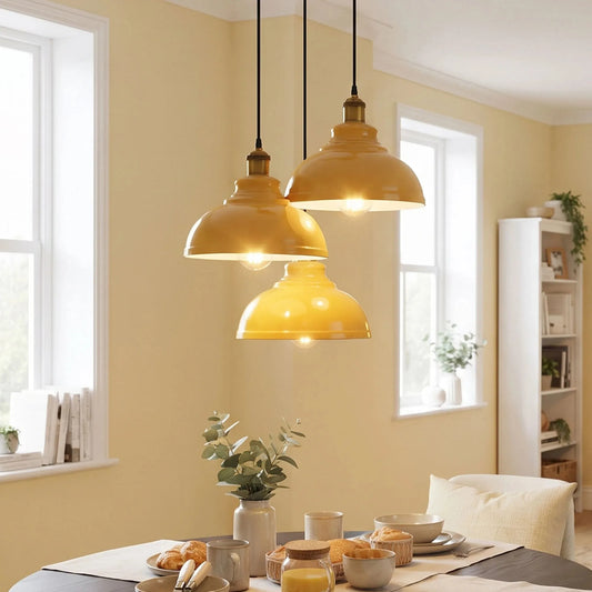 LEDSone Suspension à grappe 3 feux - Suspension vintage table à manger | Ø29 cm | E27 ~2302
